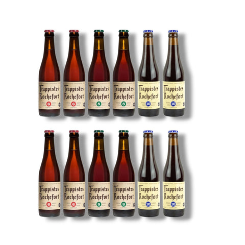 12er Trappistes Rochefort Entdeckerpaket mit Rochefort 6 8 und 10