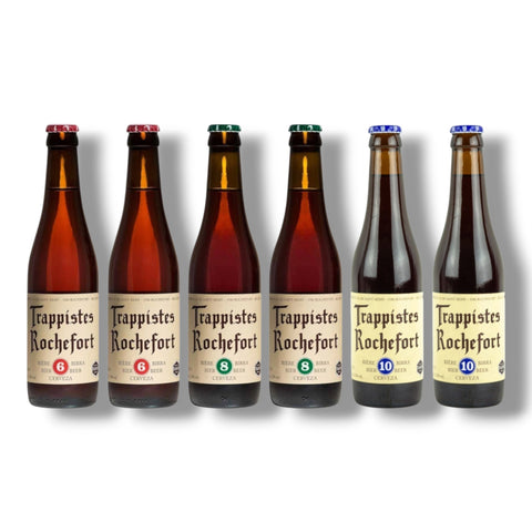 6er Trappistes Rochefort Entdeckerpaket mit Rochefort 6 8 und 10