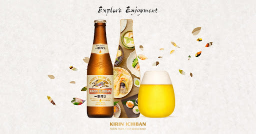 Kirin Ichiban 0,33l - Japanisches Premium Bier mit 5% Vol.