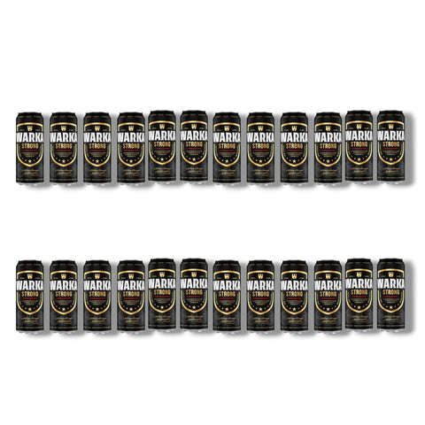 Warka Strong 500 ml Dose im 24er Pack – Starkbier mit 6,3 % Vol.