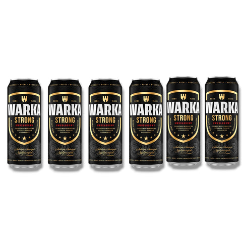 Warka Strong 500 ml Dose im 6er Pack