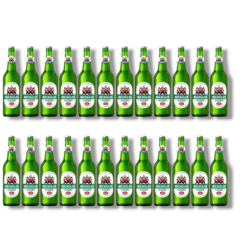 24 Flaschen Wicküler Pilsener à 0,5 l – traditionelles deutsches Pilsbier