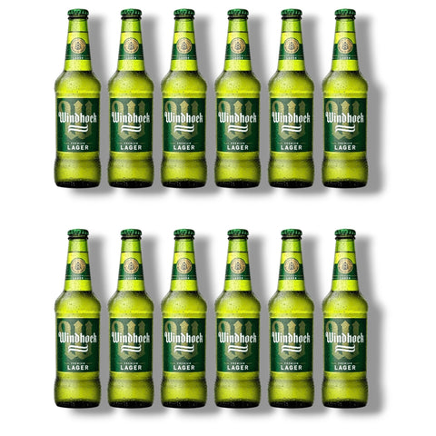 Windhoek Lager 12er Pack – Premium Lagerbier aus Namibia 12 × 330 ml