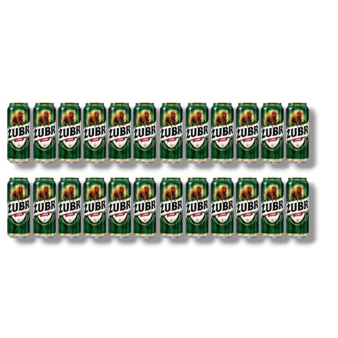 24 Dosen Żubr Bier 0,5 l