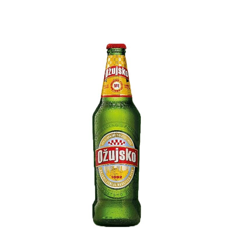 Ožujsko - Bier aus Kroatien mit 4,9 % Vol.