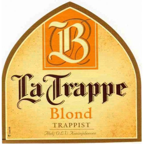 La Trappe Blond 0,33l - das beliebte niederländische Trappistenbier mit 6,5% Vol.