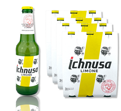 Birra Ichnusa Limone Bier - Radler auf sardische Art mit 2% Vol.