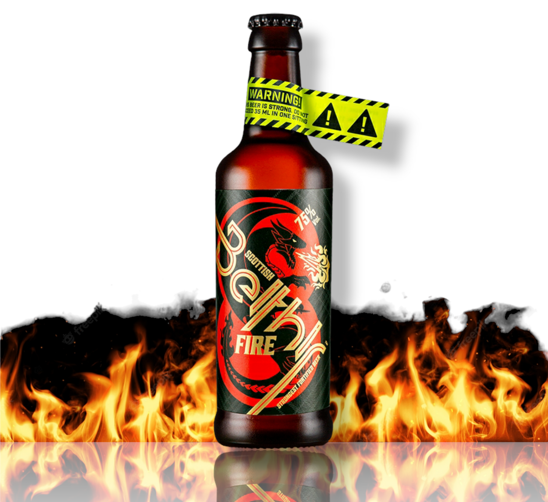 Scottish Beithir Fire™ Bier- Das stärkste Bier der Welt 330ml- 75% Vol