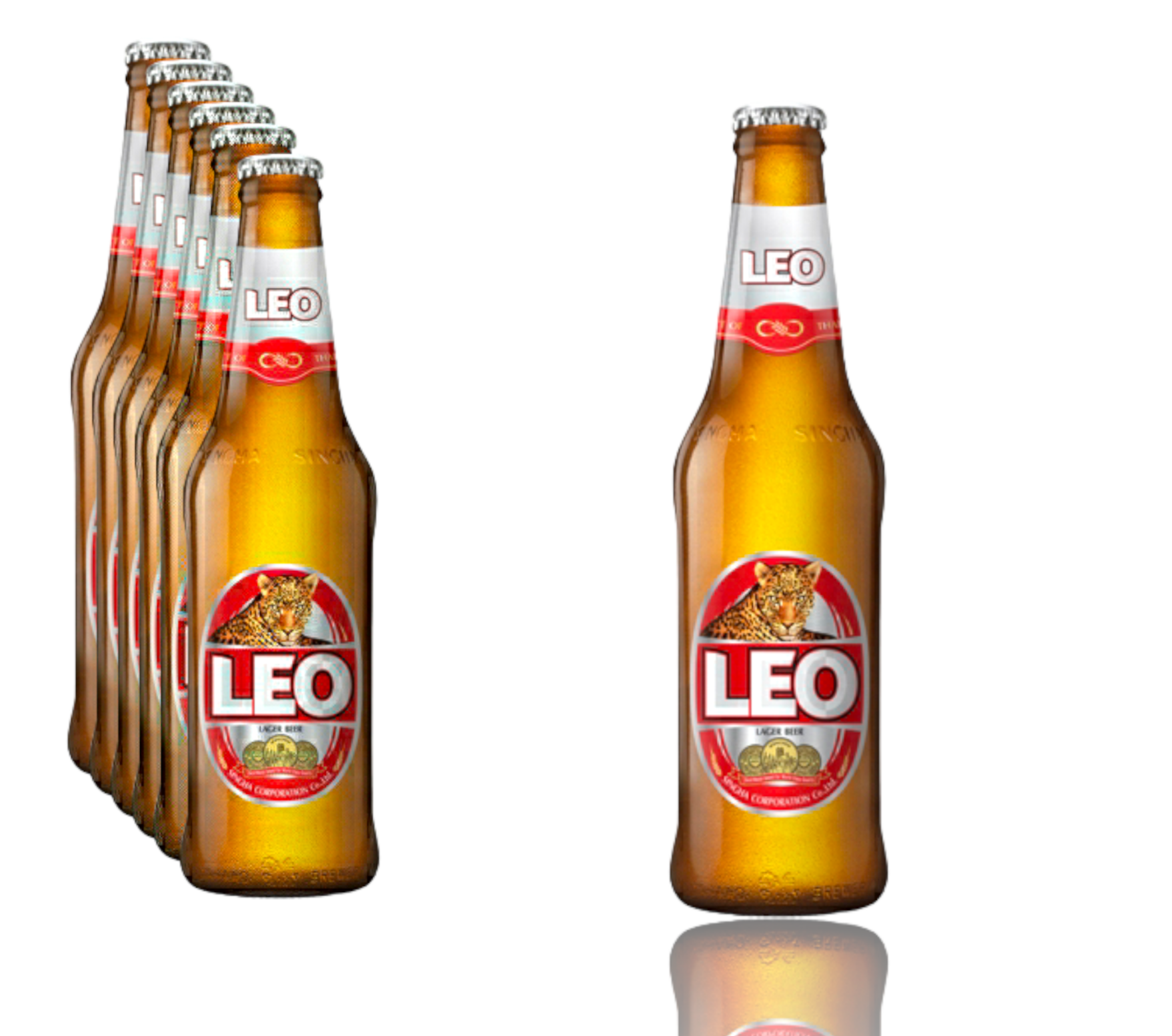 Leo Premium Lager 0,33l - Thailand mit 5% Vol.