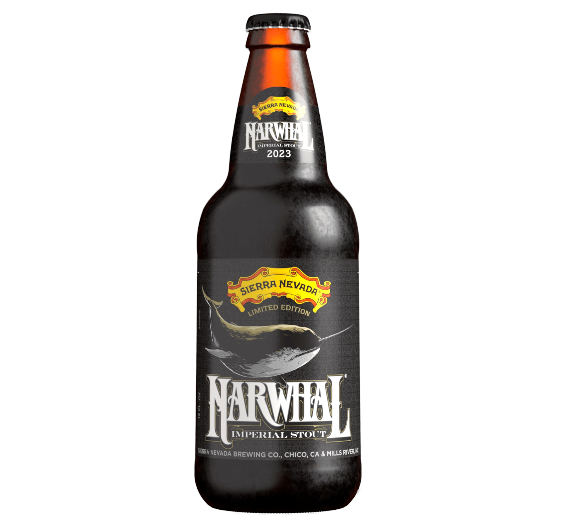 Sierra Nevada Narwhal 0,35l - Starkbier mit 10,2% Vol. - Imperial Stout- Sierra Nevada Brewing