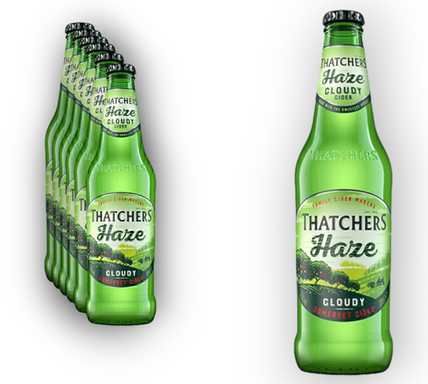Thatchers Haze 0,5l- Cloudy Somerset Cider  mit 4,5% Vol.