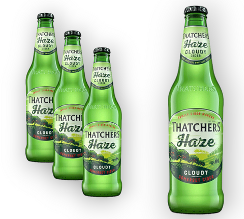Thatchers Haze 0,5l- Cloudy Somerset Cider  mit 4,5% Vol.