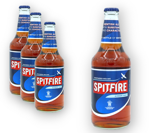 Sheperd Neame Spitfire Amber Ale 0,5l mit 4,5% Vol.