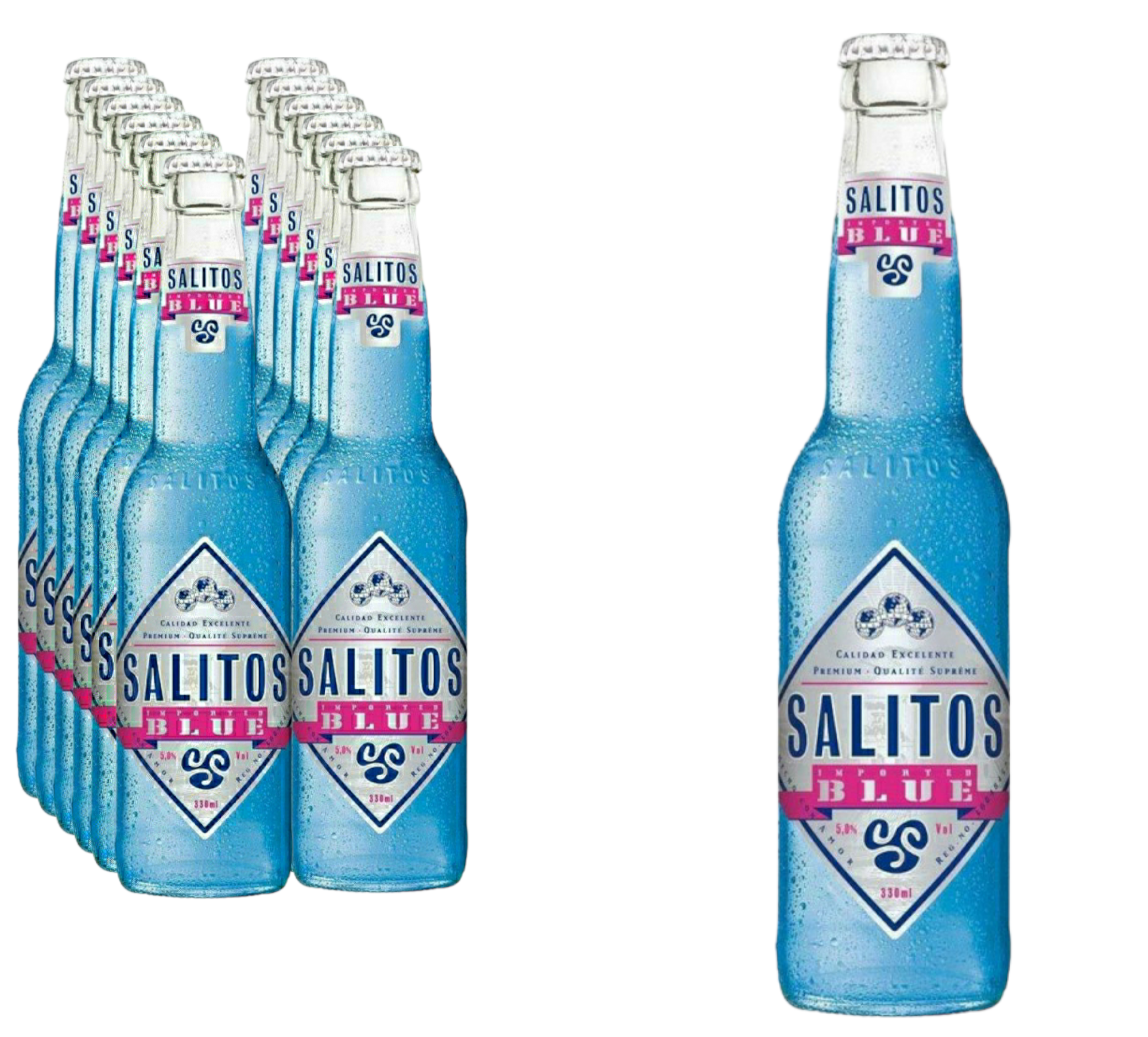 Salitos Blue 0,33l-  Das Original mit 5% Vol.