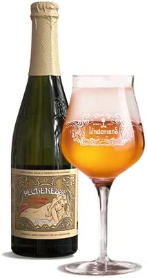Lindemans Pecheresse 0,25l - Fruchtiges Lambic Bier aus Belgien mit 2,5% Vol.