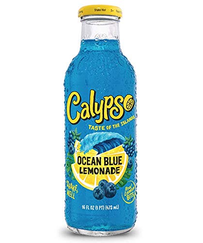 Calypso Lemonade Ocean Blue 0,473l - Amerikanische Limonade mit Blaubeere