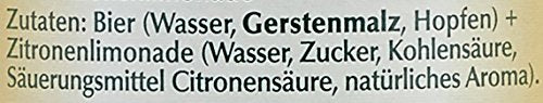 Lübzer Lemon 0,5l - Das klassische Radler mit 2,5% Vol.