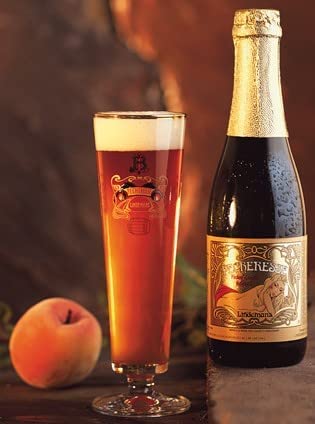 Lindemans Pecheresse 0,25l - Fruchtiges Lambic Bier aus Belgien mit 2,5% Vol.