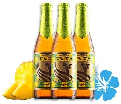 DjuDju Pineapple - Exotisches Ananas Fruchtbier aus Ghana - Afrika 0,33l