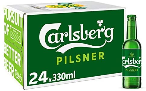 Carlsberg Lager mit 5% Vol.
