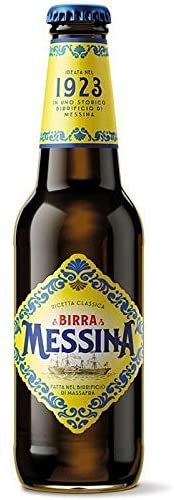 Birra Messina- 0,33l  Klassisches Messina Bier mit 4,7% Vol.