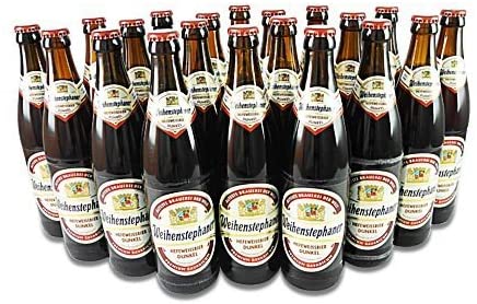 Weihenstephaner Hefeweissbier Dunkel (20 Flaschen à 0,5 l / 5,3% vol.)