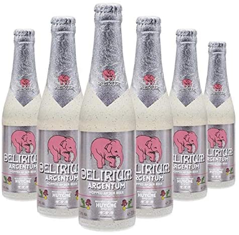 Delirium Argentum 0,33l- Das Jubiläums IPA mit 7% Vol. - Hopped Amber Beer Huyghe