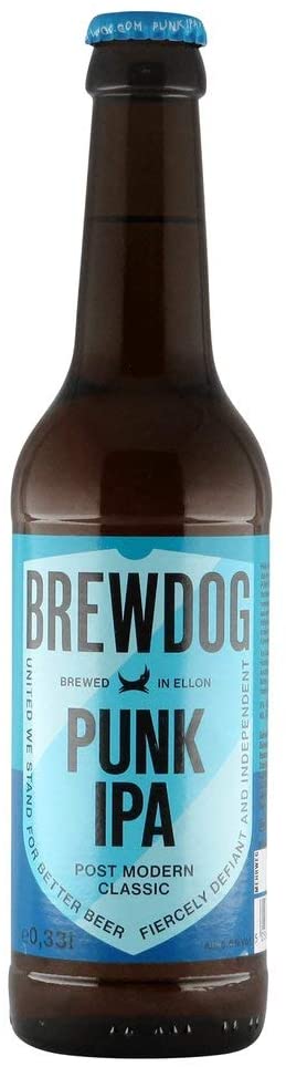 Brewdog Punk IPA 0,33l in der Flasche mit 5,6% Vol.