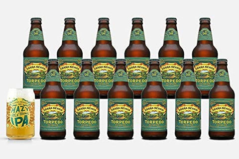 Sierra Nevada Brewing Torpedo IPA Paket 12x 0,355l Flasche + Glas