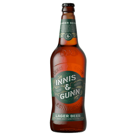 Innis & Gun Lager Beer 0,33l - Bier aus Schottland mit 4,6% Vol.