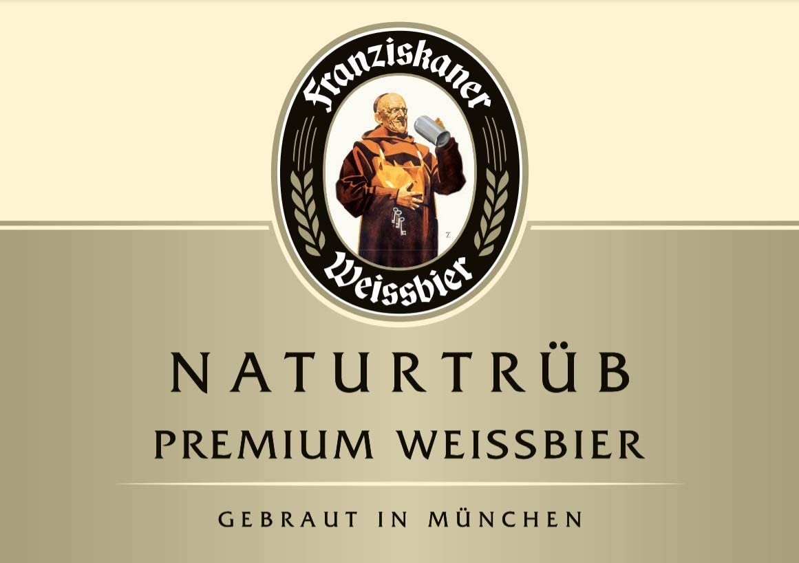 Franziskaner Hefe-Weissbier 0,5l im Mehrwegkasten mit 5% Vol.