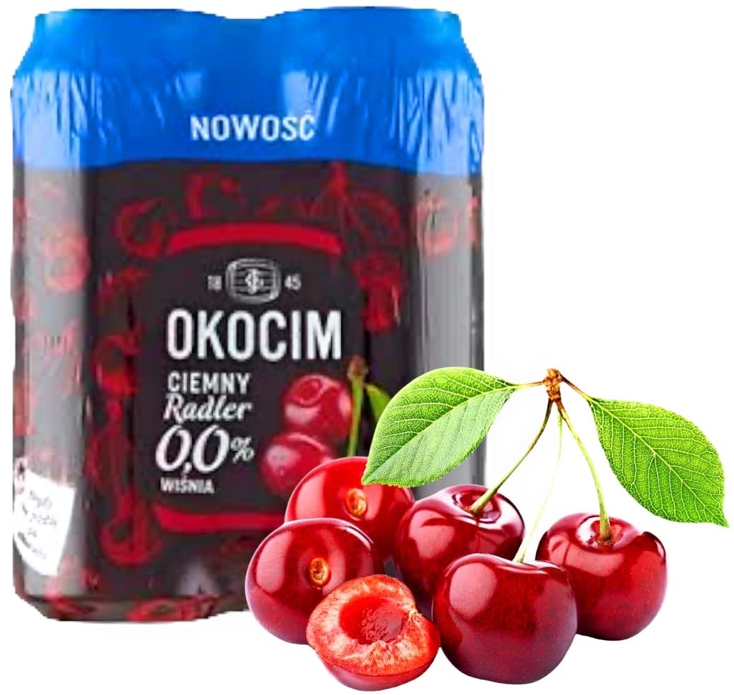 Okocim Radler Mixpaket 0,0% Vol. - Alkoholfrei -  Wassermelone, Kirsche & Mango Maracuja