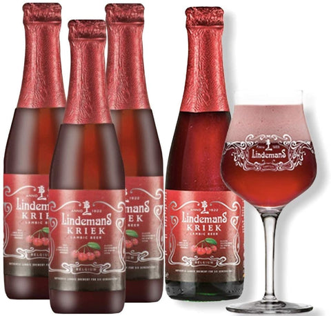 Lindemans Kriek 0,25l- belgisches Kirschbier mit 3,5% Vol.