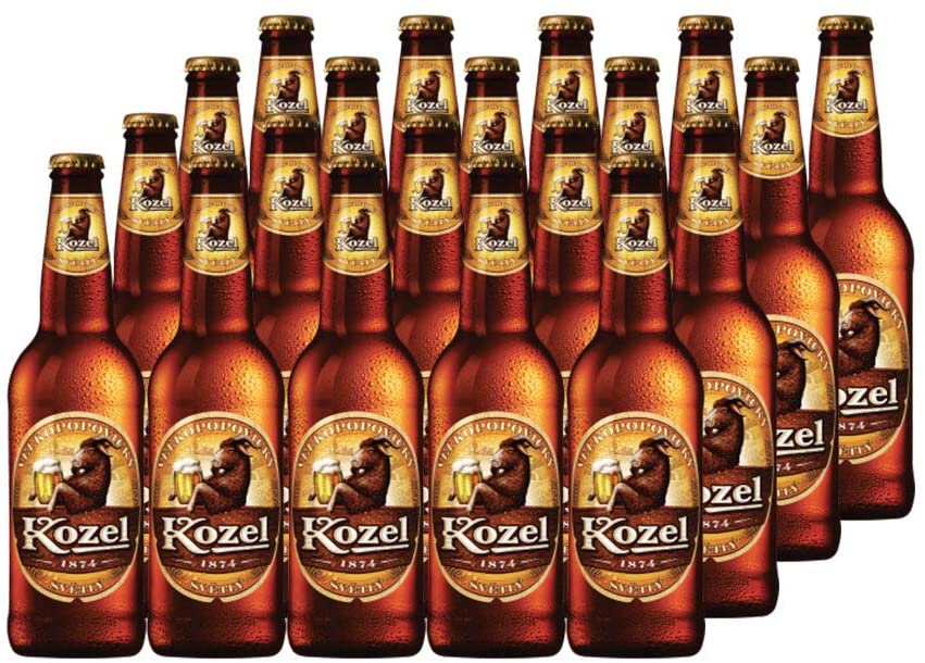 Kozel 0,5l- Tschechisches Lager mit 4% Vol.