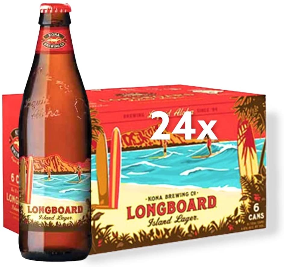 Kona Longboard 0,35l - Island Lager aus Hawaii mit 4,6% Vol.