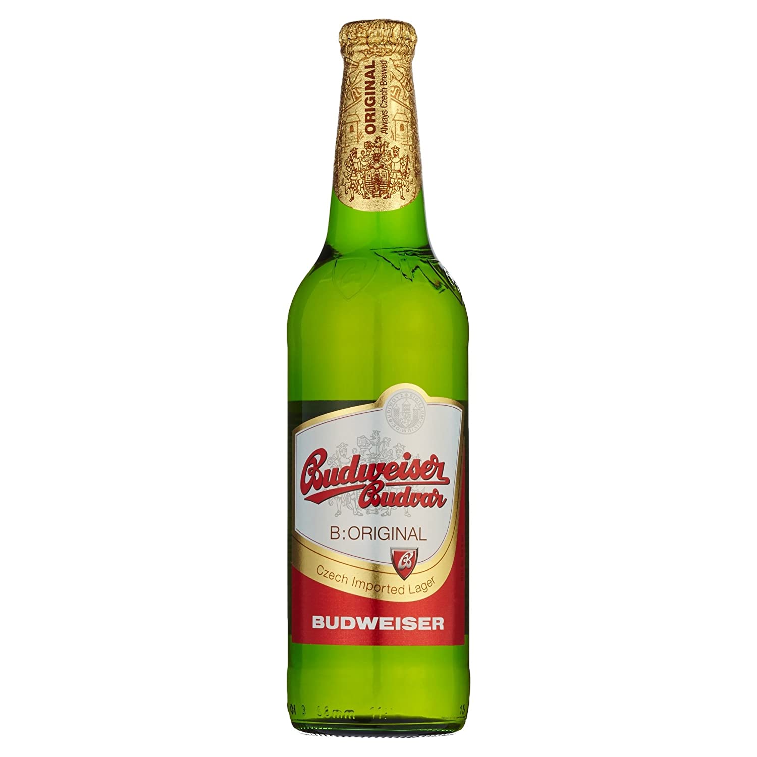 Budweiser Budvar Original 0,33l - aus Tschechien mit 5% Vol.