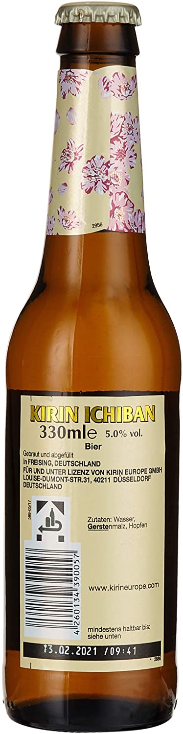 Kirin Ichiban - Japanisches Premium Bier mit 5% Alc.