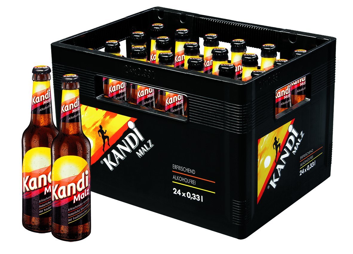 Kandi Malz Alkoholfrei Weizenbier MEHRWEG (24 x 0.33 l)