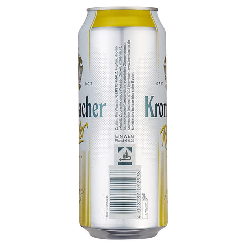 Krombacher Radler 0,5l in der Dose mit 2,5% Vol.