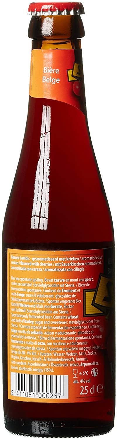 St. Louis Premium Kriek 0,25l- Belgisches Kirschbier mit 4% Vol.