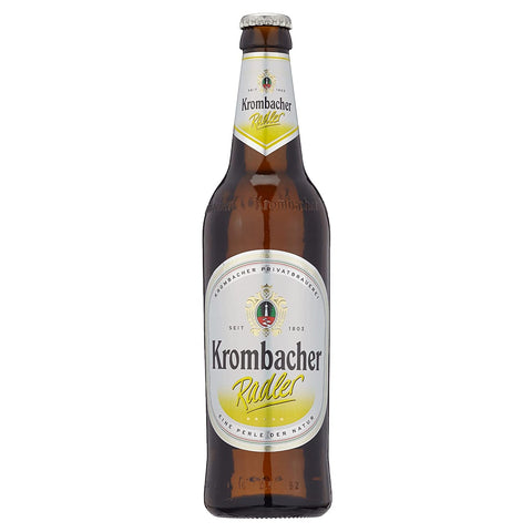 Krombacher Radler 0,5l im Mehrwegkasten mit 2,5% Vol.