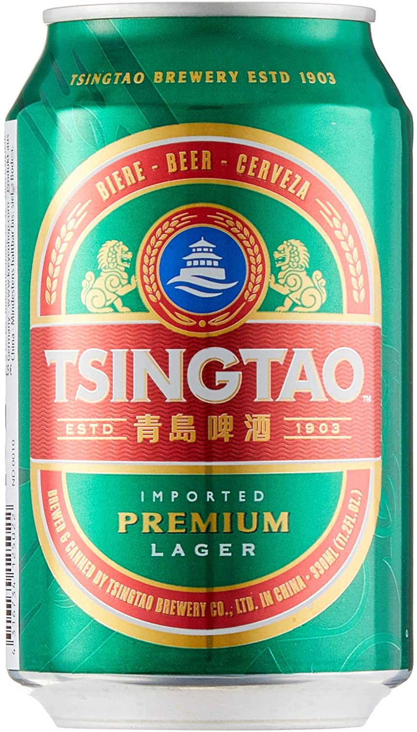 Tsingtao 0,33l- Das beliebte Bier aus China mit 4,7% Vol. in der Dose