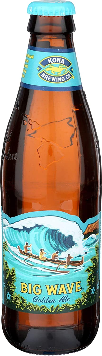 Kona Big Wave 0,35l - Golden Ale aus Hawaii mit 4,4% Vol.