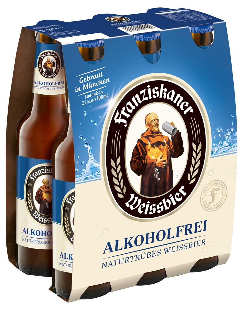 Franziskaner Alkoholfrei -  Naturtrübes Weissbier alkoholfrei