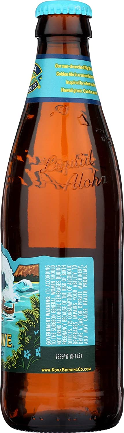 Kona Big Wave 0,35l - Golden Ale aus Hawaii mit 4,4% Vol.