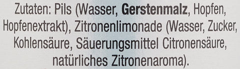 Krombacher Radler 0,5l im Mehrwegkasten mit 2,5% Vol.