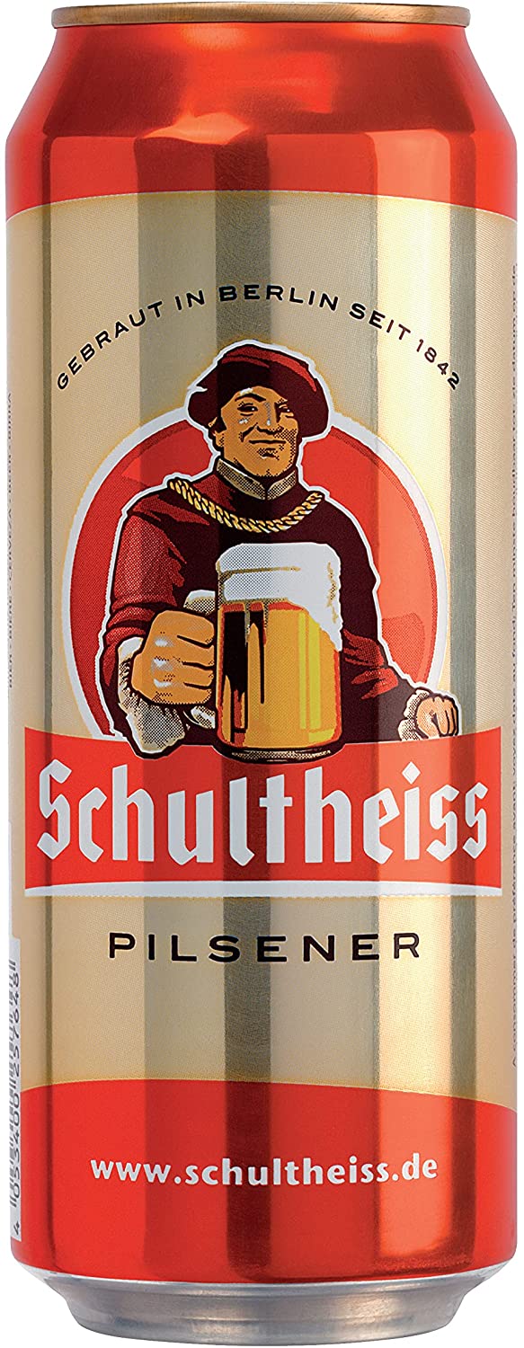 Schultheiss Pilsener, EINWEG 24x0,50 L Dose