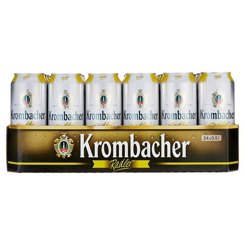 Krombacher Radler 0,5l in der Dose mit 2,5% Vol.