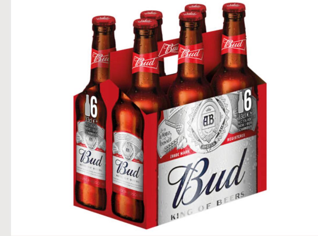 Bud Bier 0,33l -Das amerikanische Original mit 5% Vol.- King of Beer- American Bud Beer