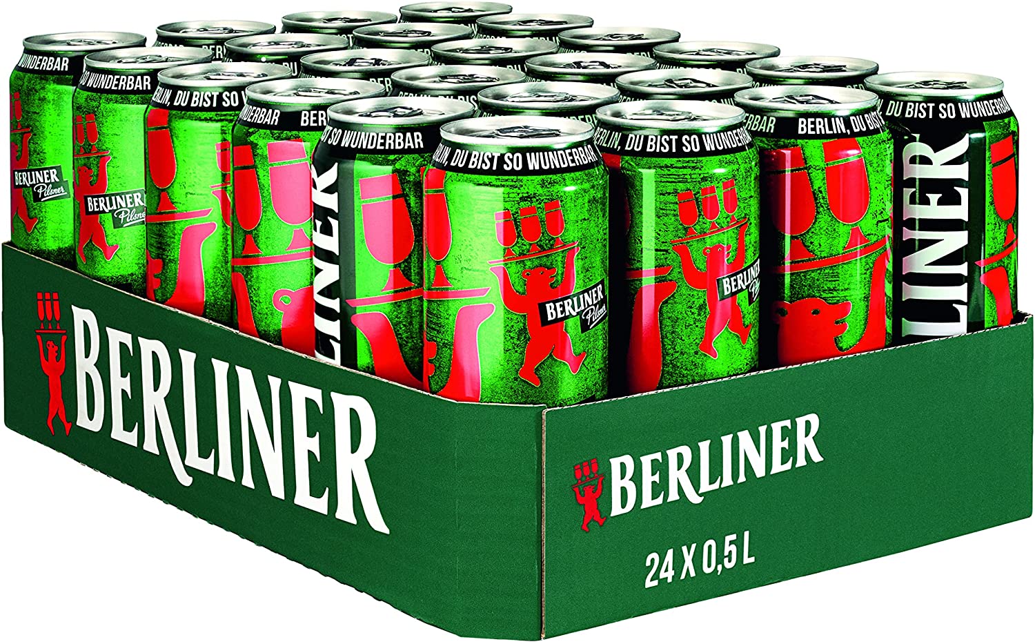 Berliner Pilsner 0,5l in der Dose mit 5% Vol.